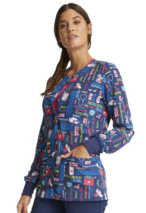printed jacket RN ck321